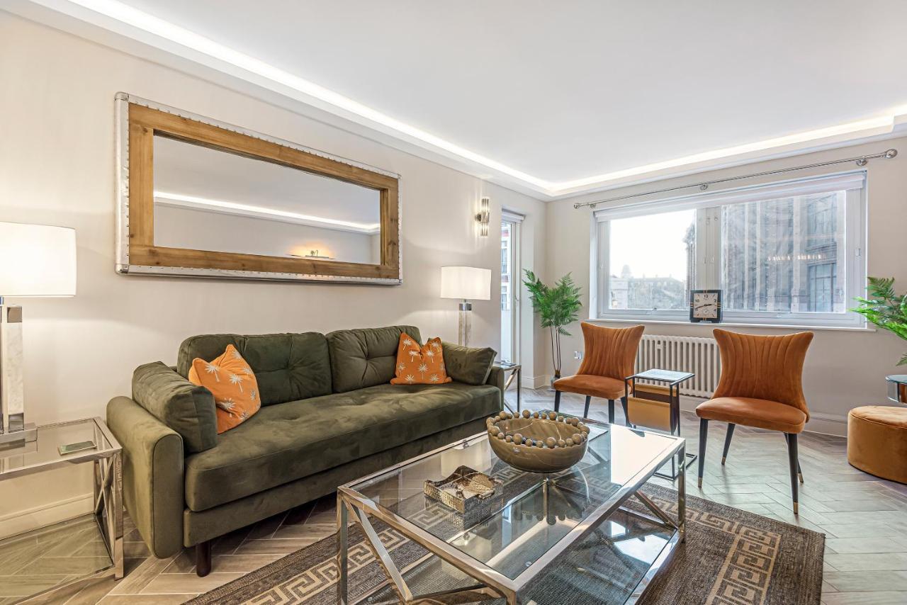Luxury Living In Knightsbridge Private Balcony View Of Harrods, 2Br2Ba With Ac Londres Exterior foto