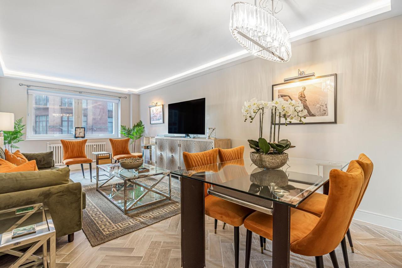 Luxury Living In Knightsbridge Private Balcony View Of Harrods, 2Br2Ba With Ac Londres Exterior foto